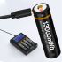 BESTON 18650 3,7 V 3500 mAh akumulator litowy Micro USB długotrwałe zasilanie dla urządzeń mobilnych i DIY