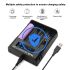 YONII D4 LCD 4 gniazdo 18650 ladowarka do 18650 21700 26650 bateria litowa AA AAA Ni-mh