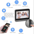 Tuya Smart 1080P WiFi wizjer kamera wideo z czujnikiem ruchu PIR noktowizor kąt widzenia 120 stopni bezpieczeństwo