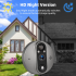 Tuya Smart 1080P WiFi wizjer kamera wideo z czujnikiem ruchu PIR noktowizor kąt widzenia 120 stopni bezpieczeństwo