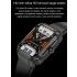 ET550 Inteligentny zegarek Glukoza we krwi EKG Temperatura ciala Cisnienie krwi Tlen we krwi Tetno Polaczenie Bluetooth Fitness Tracker