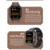 ET550 Inteligentny zegarek Glukoza we krwi EKG Temperatura ciala Cisnienie krwi Tlen we krwi Tetno Polaczenie Bluetooth Fitness Tracker