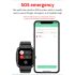 ET550 Inteligentny zegarek Glukoza we krwi EKG Temperatura ciala Cisnienie krwi Tlen we krwi Tetno Polaczenie Bluetooth Fitness Tracker