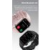 ET570 Inteligentny Zegarek Glukozy we Krwi EKG Tętna Ciśnienia Krwi Smartwatch