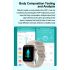 ET570 Inteligentny Zegarek Glukozy we Krwi EKG Tętna Ciśnienia Krwi Smartwatch
