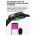 ET570 Inteligentny Zegarek Glukozy we Krwi EKG Tętna Ciśnienia Krwi Smartwatch