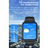 ET570 Inteligentny Zegarek Glukozy we Krwi EKG Tętna Ciśnienia Krwi Smartwatch