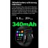 ET570 Inteligentny Zegarek Glukozy we Krwi EKG Tętna Ciśnienia Krwi Smartwatch
