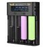 YONII D4 LCD 4 gniazdo 18650 ladowarka do 18650 21700 26650 bateria litowa AA AAA Ni-mh