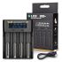 YONII D4 LCD 4 gniazdo 18650 ladowarka do 18650 21700 26650 bateria litowa AA AAA Ni-mh