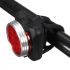 Lekki Rowerowy USB HJ-030 nowoczesne oświetlenie rowerowe 3 LED kompaktowy wodoodporny z ładowaniem USB