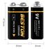 Ładowalna bateria Beston 9V akumulator do helikoptera RC Ekologiczna energia mikro USB 1000mAh zrównoważona