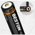 BESTON 18650 3,7 V 3500 mAh akumulator litowy Micro USB długotrwałe zasilanie dla urządzeń mobilnych i DIY