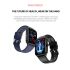 ET540 Glukoza/EKG Smartwatch Fitness Tracker: BT Połączenia, Tętno, Ciśnienie, Temp., Tlen, Całodobowe Monitorowanie dla Zdrowia