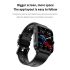 ET540 Glukoza/EKG Smartwatch Fitness Tracker: BT Połączenia, Tętno, Ciśnienie, Temp., Tlen, Całodobowe Monitorowanie dla Zdrowia