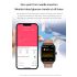 ET540 Glukoza/EKG Smartwatch Fitness Tracker: BT Połączenia, Tętno, Ciśnienie, Temp., Tlen, Całodobowe Monitorowanie dla Zdrowia