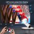 Projektor HY300 Android WiFi inteligentny przenośny projektor Full HD 1280x720P idealny do kina domowego
