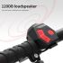 CarryBright CBH3 dzwonek elektryczny 120dB ładowanie USB IP65 wodoodporny klakson do rowerów miejskich i górskich