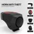 CarryBright CBH3 dzwonek elektryczny 120dB ładowanie USB IP65 wodoodporny klakson do rowerów miejskich i górskich