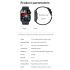 E500 Smartwatch Glukoza Krwi, EKG, Ciśnienie, Temperatura Ciała. IP68 Wodoodporny Monitor Fitness dla Mężczyzn