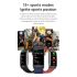 E600 ekg inteligentny zegarek mezczyzni nieinwazyjny pomiar poziomu glukozy we krwi tetno Monitor cisnienia krwi sportowe kroki Smartwatch kobiety