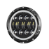 7-calowy reflektor LED 75W do Harley Jeep Wrangler Hummer wodoodporność IP67 odlew aluminium oświetlenie pojazdu