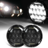 7-calowy reflektor LED 75W do Harley Jeep Wrangler Hummer wodoodporność IP67 odlew aluminium oświetlenie pojazdu