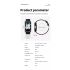 EP02 Smartband Zegarek: Poziom Cukru, EKG, Ciśnienie, Puls, Temp. Wodoodporny Tracker Fitness HD!