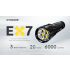 Nitecore EX7 Latarka USB-C 6000lm: Super Jasna, Ładowalna dla Outdooru i Długiego Działania