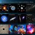 Lampka nocna Projektor Galaxy 360° planetarium dla dzieci i dorosłych relaksujący nastrój immersyjne doświadczenie