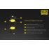 NITECORE NL1834R wysokiej jakości akumulator 18650 3400mAh z Micro-USB ochrona PCB idealny na outdoor