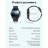 Zegarek HW20 ECG+PPG Bluetooth Smartwatch z Rozmowami – Mierzy EKG i Ciśnienie Krwi, Wodoodporny IP67