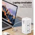 LDNIO Tower Cube Ładowarka 70W USB-C, Wielogniazdowa Listwa Zasilająca Ochrona Przepięciowa Uniw. Gniazda UK/US/EU