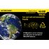 Nitecore NL166 akumulator litowy 16340 RCR123A 3.7V 650mAh zintegrowane obwody ochronne do latarek aparatów
