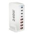 Ładowarka GaN 240W 8-portowa USB typu C PD z Szybkim Ładowaniem 30 Przenośna i Efektywna Ładowarka USB