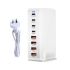 Ładowarka GaN 240W 8-portowa USB typu C PD z Szybkim Ładowaniem 30 Przenośna i Efektywna Ładowarka USB
