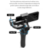 F6 3-osiowy ręczny gimbal stabilizator Telefon Anti Shake długi czas pracy tryby stabilizacji kamera akc