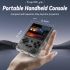 ANBERNIC RG35XX szara przenośna konsola do nostalgicznych gier retro z ekranem IPS i obsługą PSP