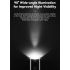 Lampka rowerowa ROCKBROS RHL-1000LUMEN oświetlenie rowerowe 1000 lumenów Type-C ładowanie reflektor LED
