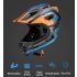 ROCKBROS Kask Rowerowy Dziecięcy Odpinany Cała Twarz Zdejmowana Konstrukcja Sportowy Design