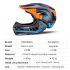 ROCKBROS Kask Rowerowy Dziecięcy Odpinany Cała Twarz Zdejmowana Konstrukcja Sportowy Design