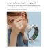 Wielofunkcyjny Inteligentny Pierścień technologia noszona tracker fitness monitorowanie zdrowia i analiza snu