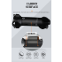 TOSEEK Wspornik Kierownicy MTB z Regulowanym Kątem Lekki Aluminium i Włókno Węglowe 28.6mm 31.8mm Czarny Mat