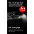 TOWILD CL1200 lampa rowerowa LED 1200LM wodoodporny reflektor USB 4000mAh idealny do jazdy nocą bezpieczeństwo