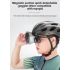ROCKBROS kask rowerowy ultralekki design oddychający EPS kask szosowy z systemem wentylacji i soczewki