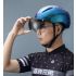 ROCKBROS kask rowerowy ultralekki z oświetleniem LED dla bezpieczeństwa i komfortu jazda na rowerze gogle magnetyczne