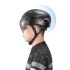 ROCKBROS kask rowerowy ultralekki z oświetleniem LED dla bezpieczeństwa i komfortu jazda na rowerze gogle magnetyczne