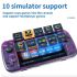 Przenośna konsola do gier POWKIDDY X39Pro ekran IPS 4 3 calowy wsparcie PS1 retro gaming duży ekran