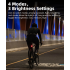 XOSS XR Pro - inteligentne tylne światło roweru z detekcją hamowania i ładowaniem LED wodoodporne CE