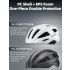 ROCKBROS kask rowerowy z tylne światło LED ultralekki design bezpieczeństwo jazdy na rowerze wodoodporny